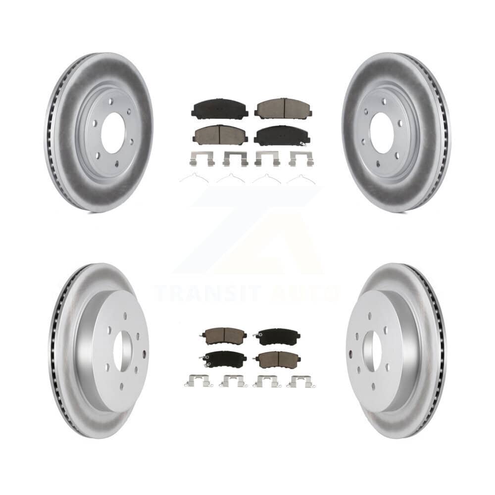 Transit Auto - KGC-100599 - Front and Rear Disc Brake Kits