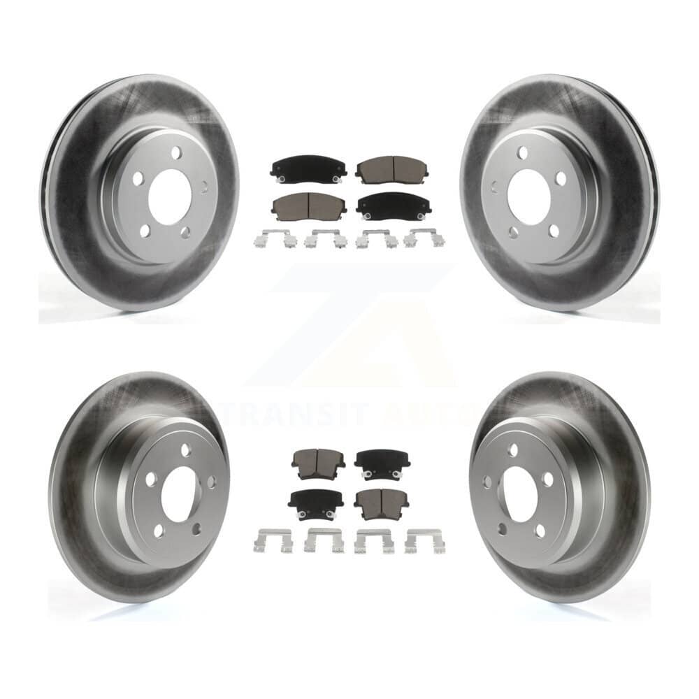 Transit Auto - KGC-100640 - Front and Rear Disc Brake Kits