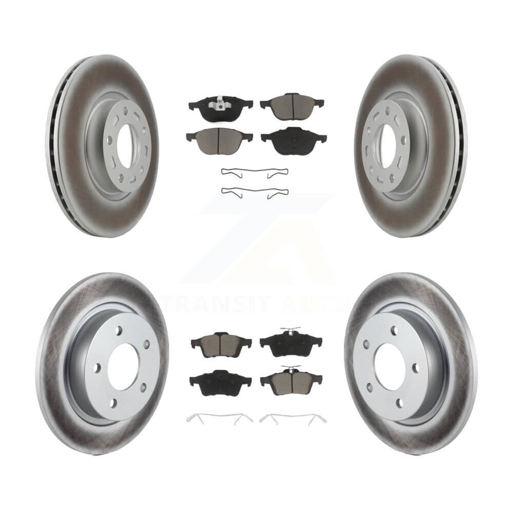 Transit Auto - KGC-100656 - Front and Rear Disc Brake Kits