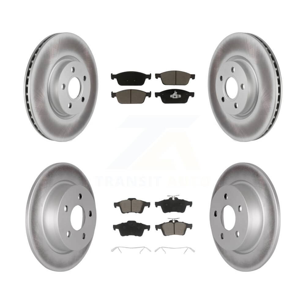 Transit Auto - KGC-100666 - Front and Rear Disc Brake Kits