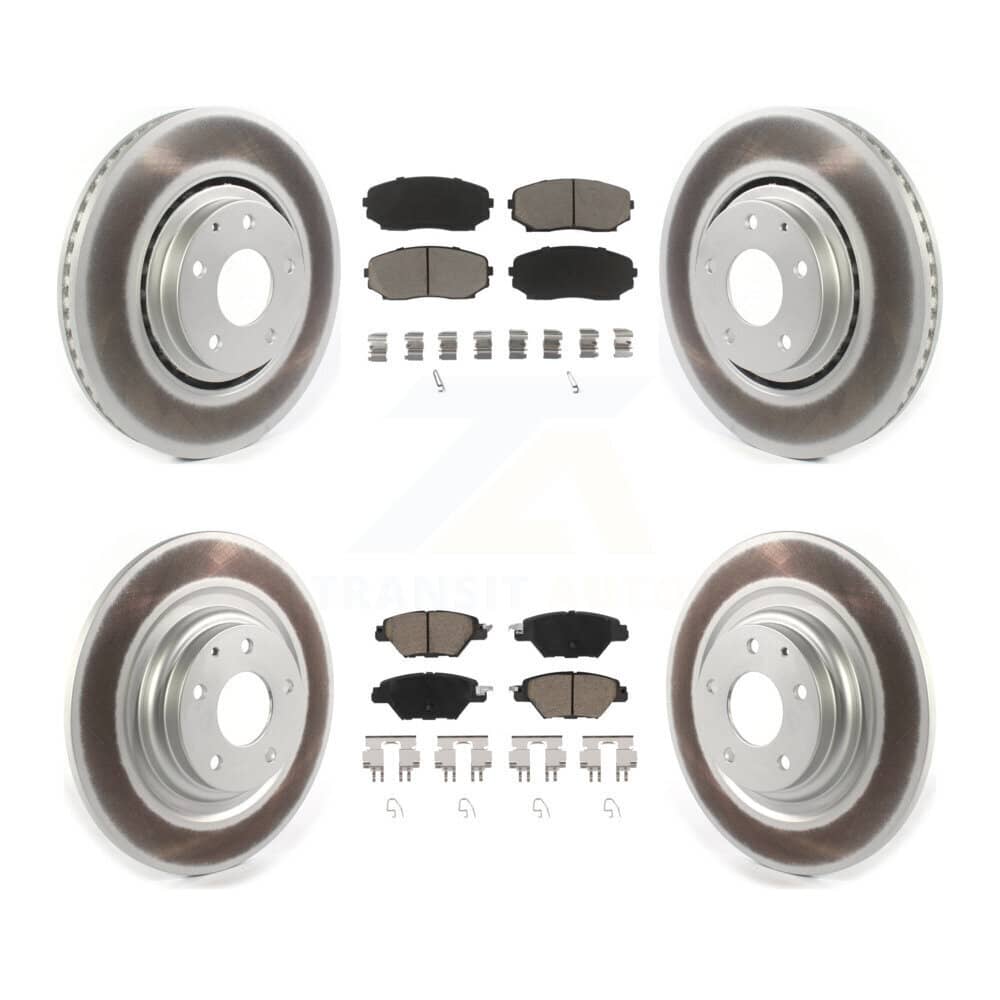 Transit Auto - KGC-100728 - Front and Rear Disc Brake Kits