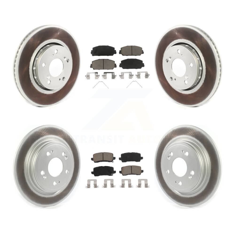 Transit Auto - KGC-100734 - Front and Rear Disc Brake Kits