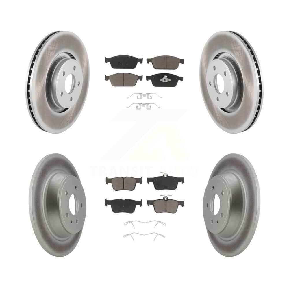 Transit Auto - KGC-100738 - Front and Rear Disc Brake Kits
