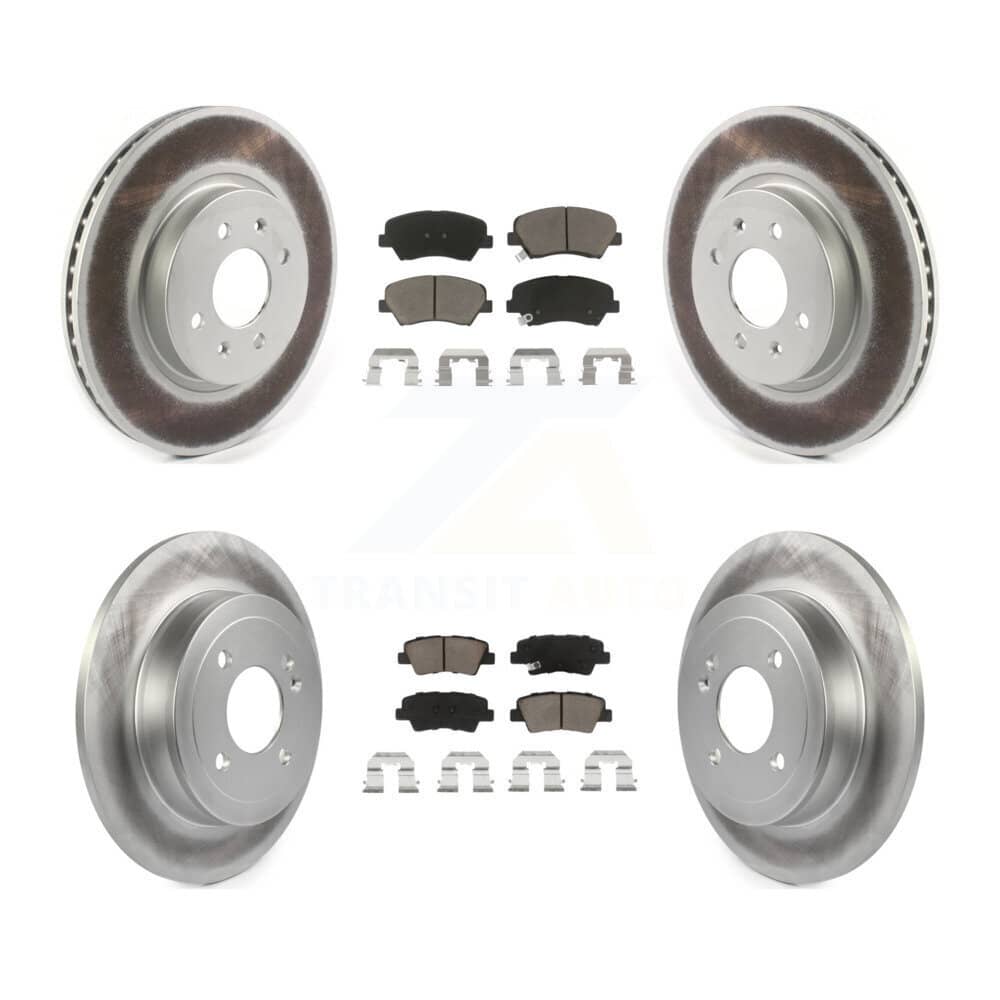 Transit Auto - KGC-100777 - Front and Rear Disc Brake Kits