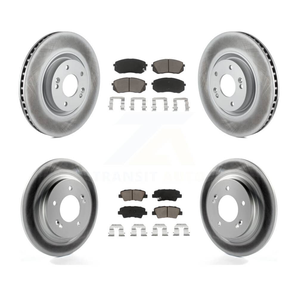 Transit Auto - KGC-100779 - Front and Rear Disc Brake Kits