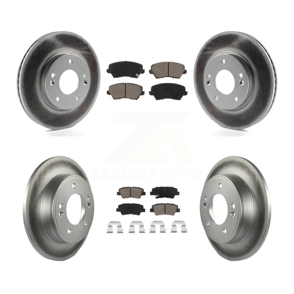 Transit Auto - KGC-100789 - Front and Rear Disc Brake Kits