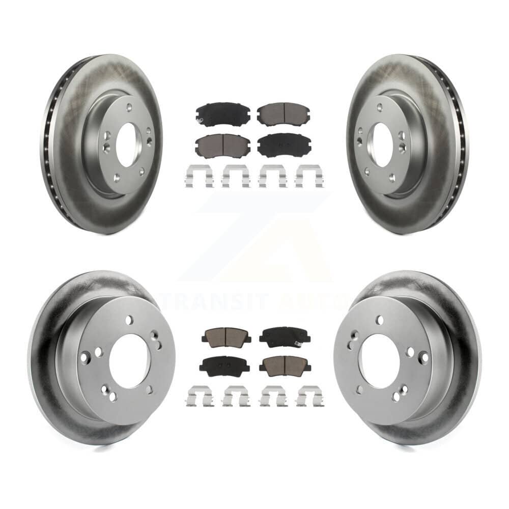 Transit Auto - KGC-100819 - Front and Rear Disc Brake Kits