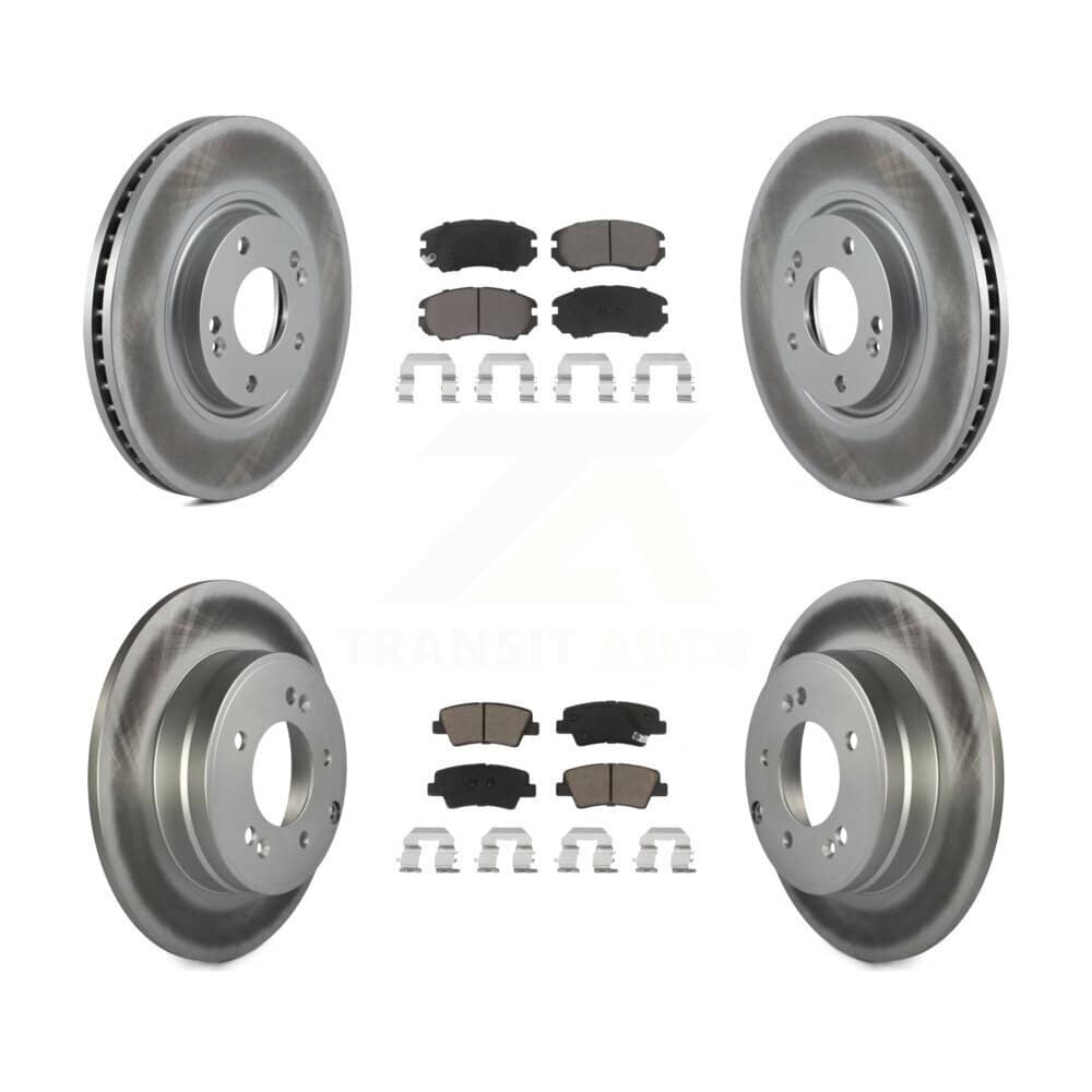 Transit Auto - KGC-100828 - Front and Rear Disc Brake Kits