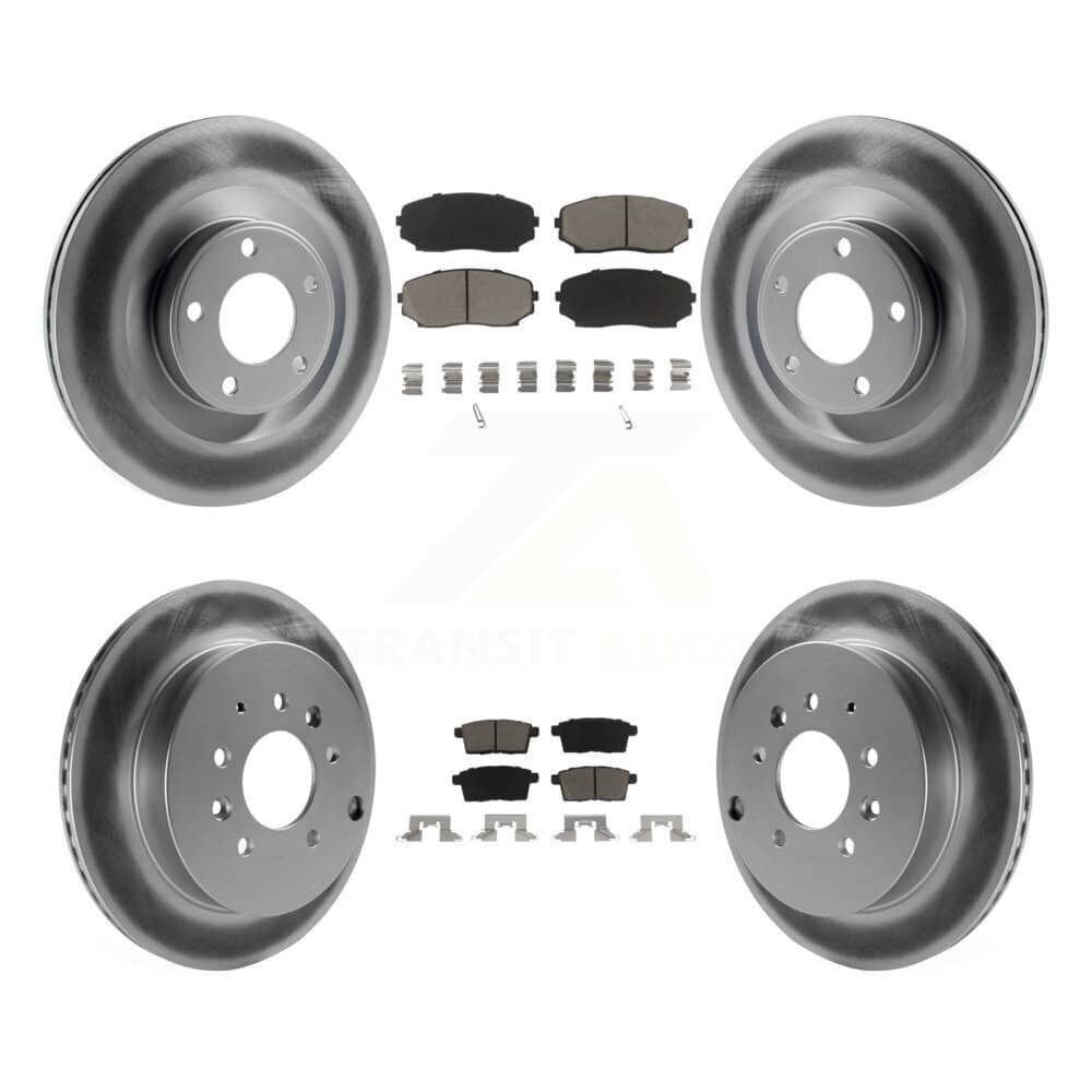 Transit Auto - KGC-100838 - Front and Rear Disc Brake Kits