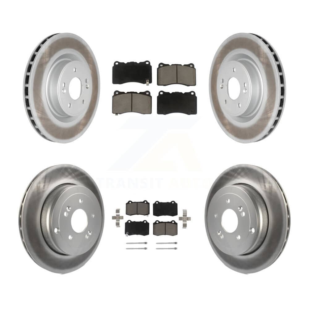 Transit Auto - KGC-100842 - Front and Rear Disc Brake Kits