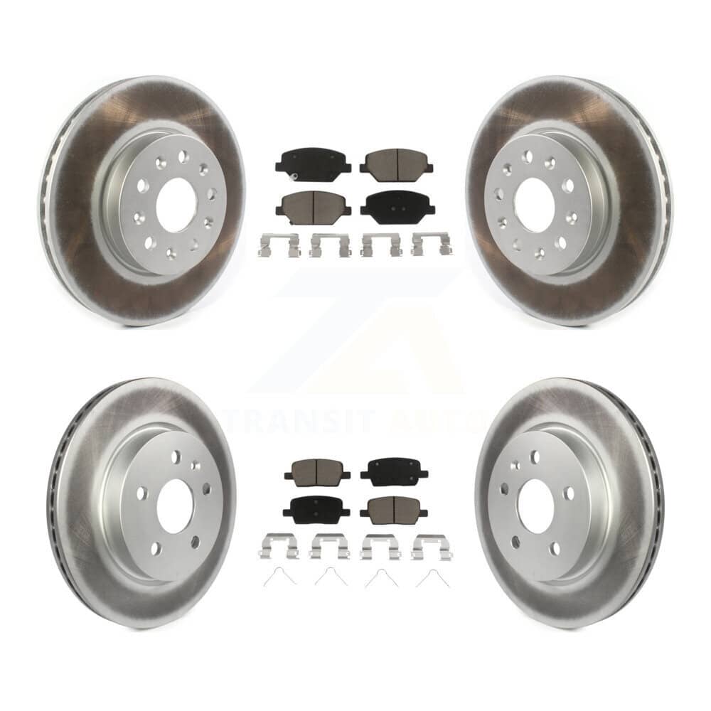 Transit Auto - KGC-100883 - Front and Rear Disc Brake Kits