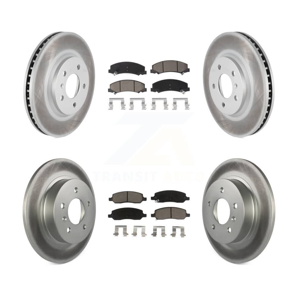 Transit Auto - KGC-100897 - Front and Rear Disc Brake Kits