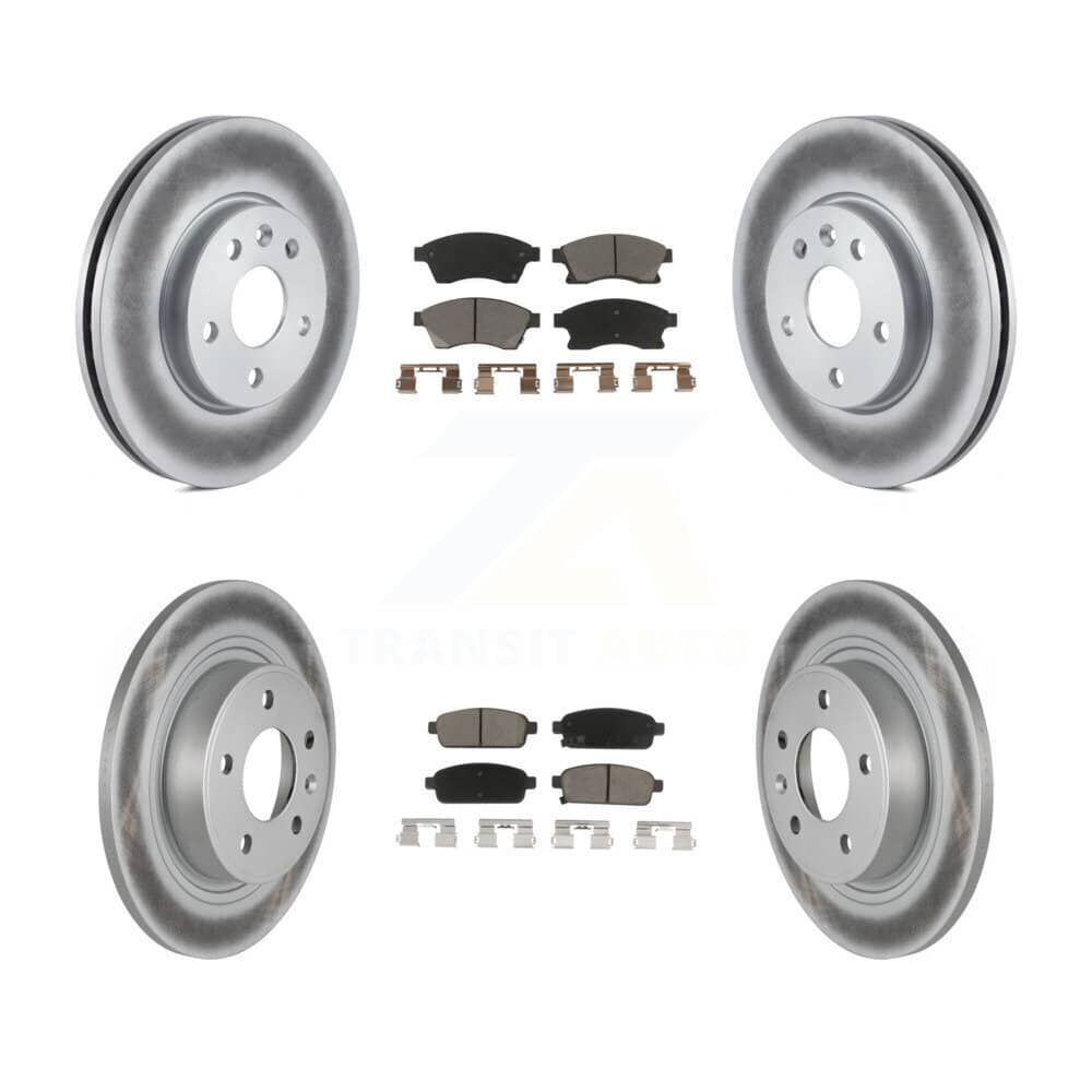 Transit Auto - KGC-100946 - Front and Rear Disc Brake Kits