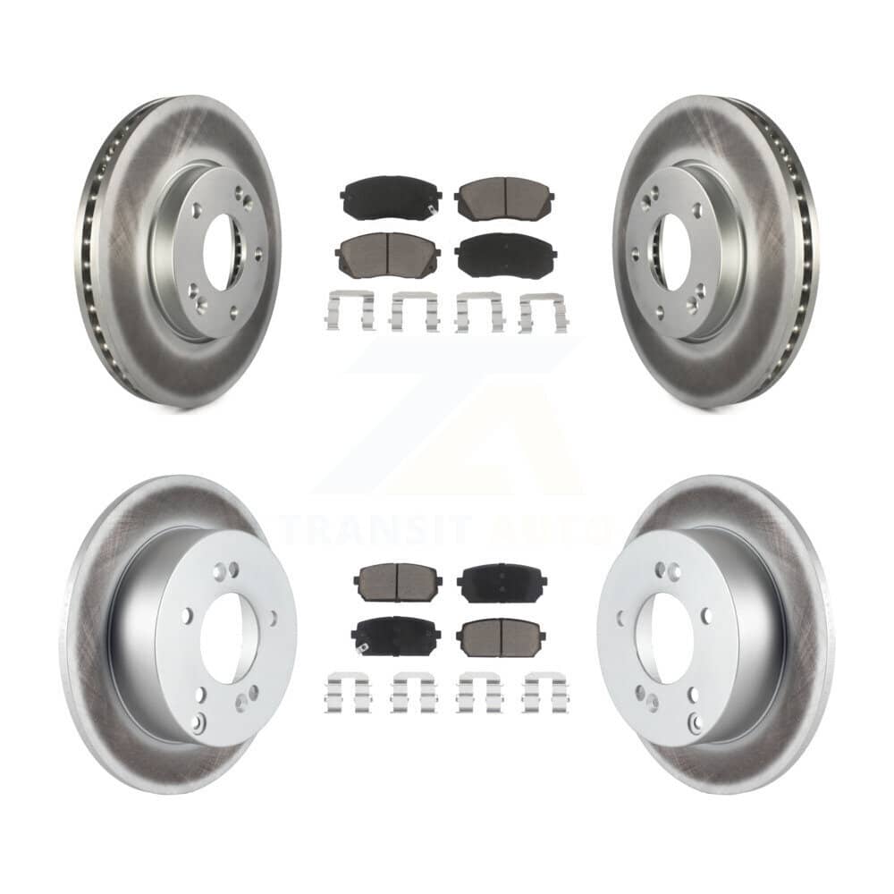 Transit Auto - KGC-100963 - Front and Rear Disc Brake Kits