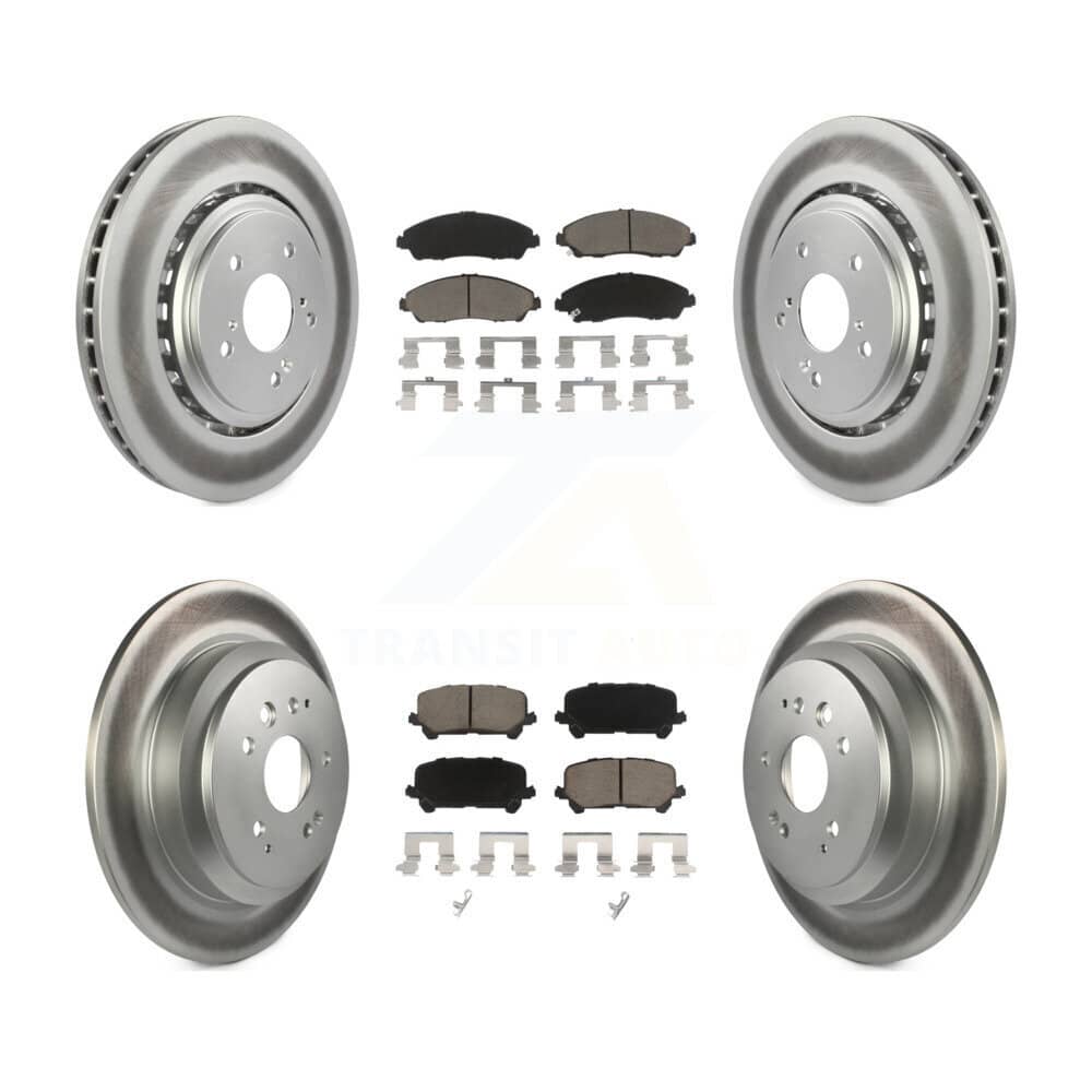 Transit Auto - KGC-100968 - Front and Rear Disc Brake Kits