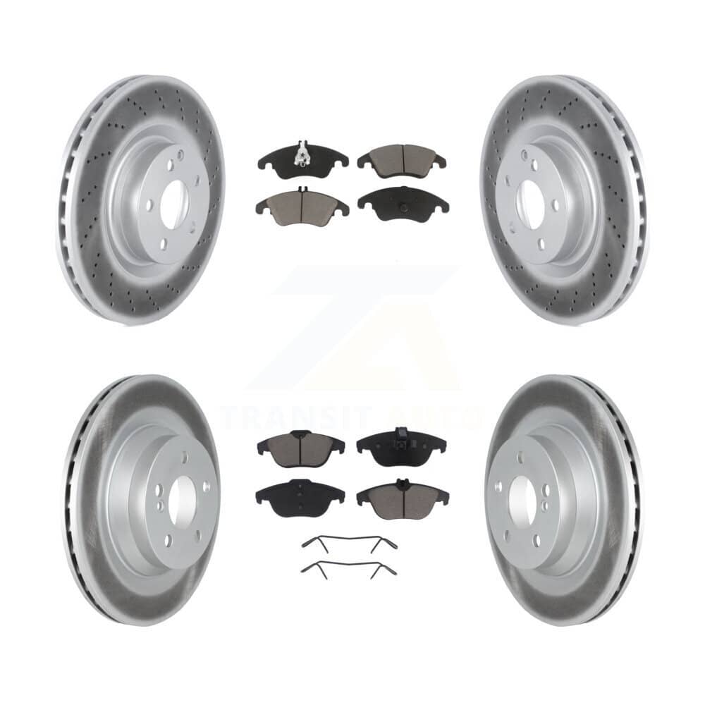 Transit Auto - KGC-101014 - Front and Rear Disc Brake Kits