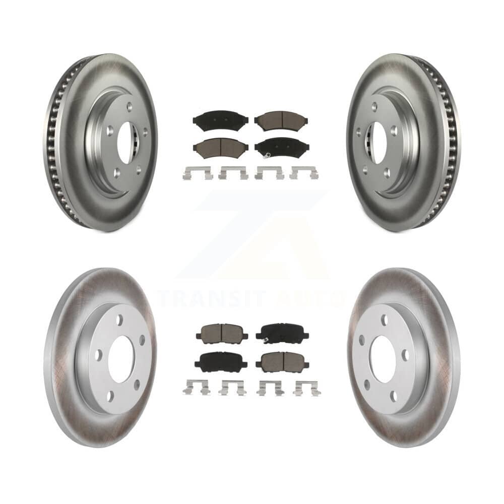 Transit Auto - KGC-101021 - Front and Rear Disc Brake Kits