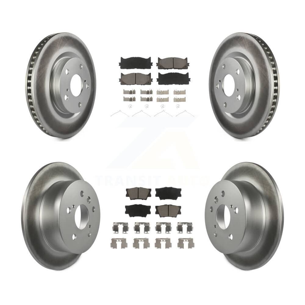 Transit Auto - KGC-101031 - Front and Rear Disc Brake Kits