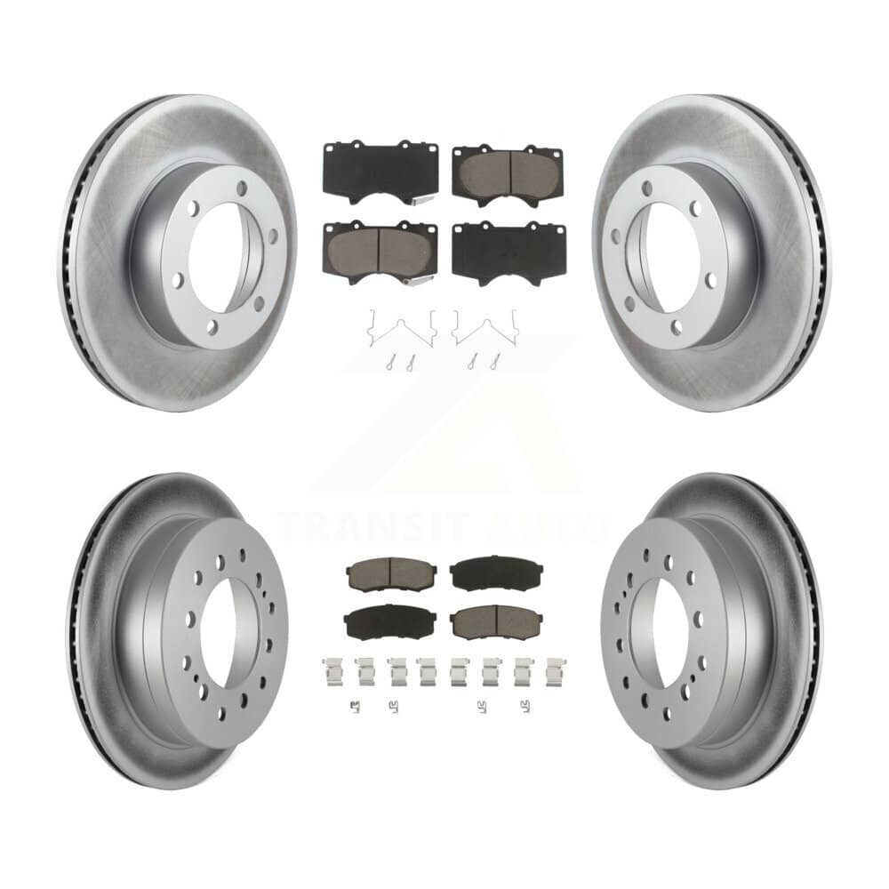 Transit Auto - KGC-101041 - Front and Rear Disc Brake Kits