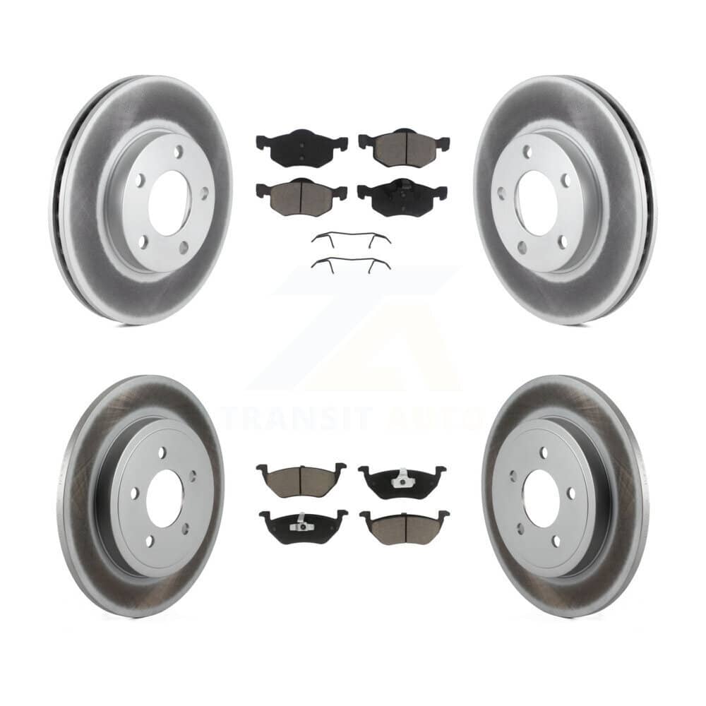 Transit Auto - KGC-101126 - Front and Rear Disc Brake Kits