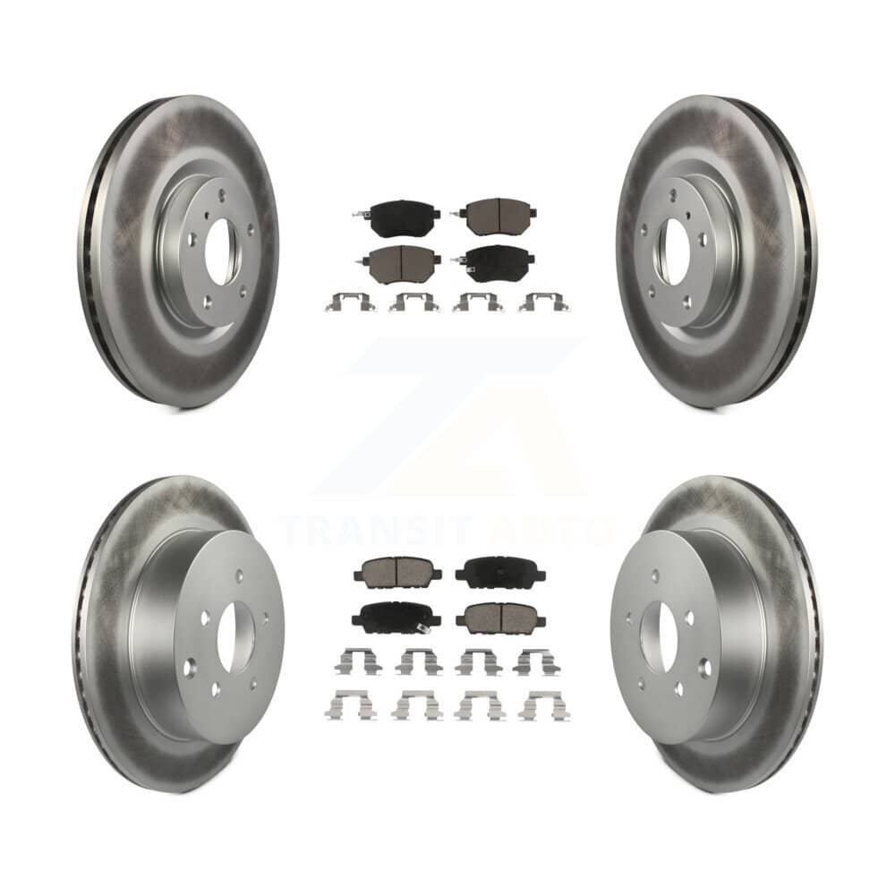 Transit Auto - KGC-101162 - Front and Rear Disc Brake Kits