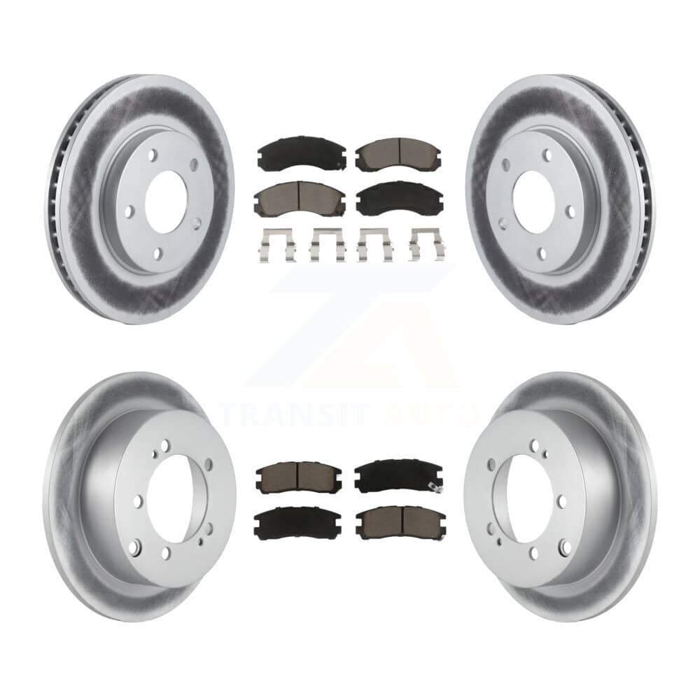 Transit Auto - KGC-101210 - Front and Rear Disc Brake Kits