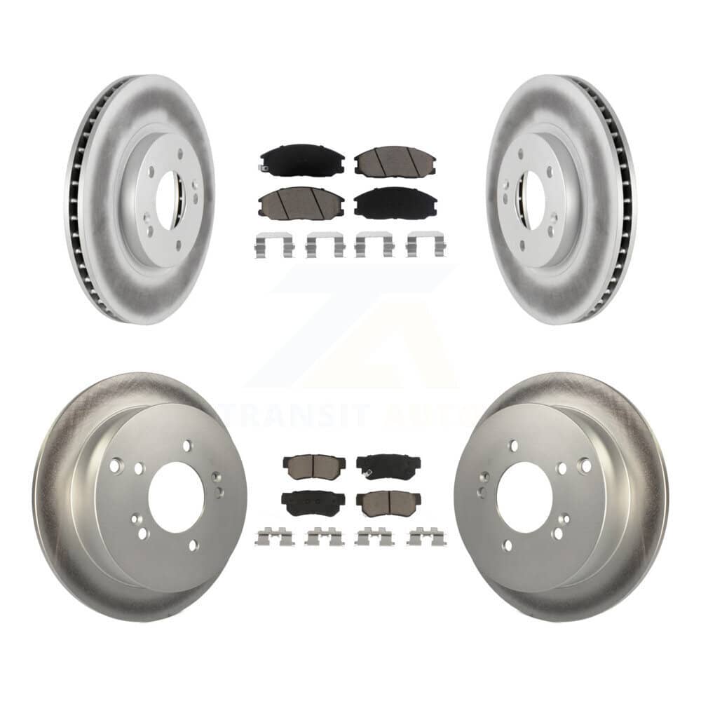 Transit Auto - KGC-101243 - Front and Rear Disc Brake Kits