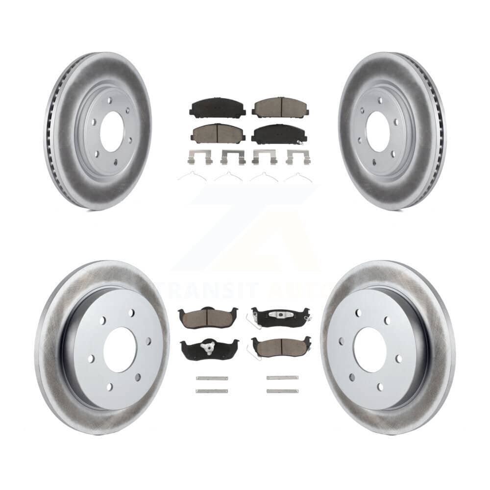 Transit Auto - KGC-101283 - Front and Rear Disc Brake Kits
