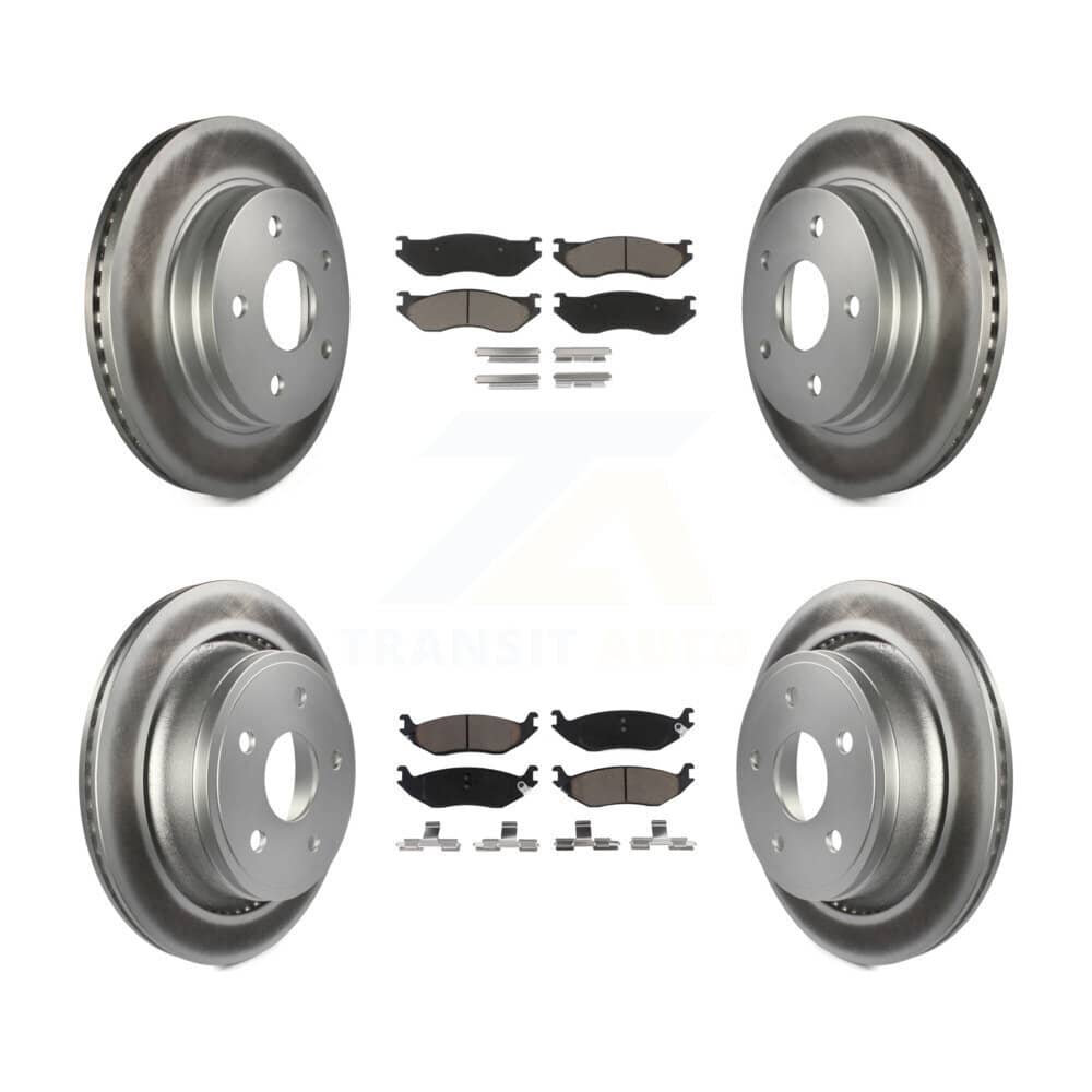 Transit Auto - KGC-101332 - Front and Rear Disc Brake Kits