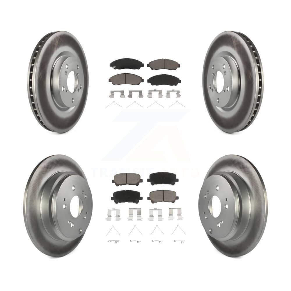 Transit Auto - KGC-101371 - Front and Rear Disc Brake Kits