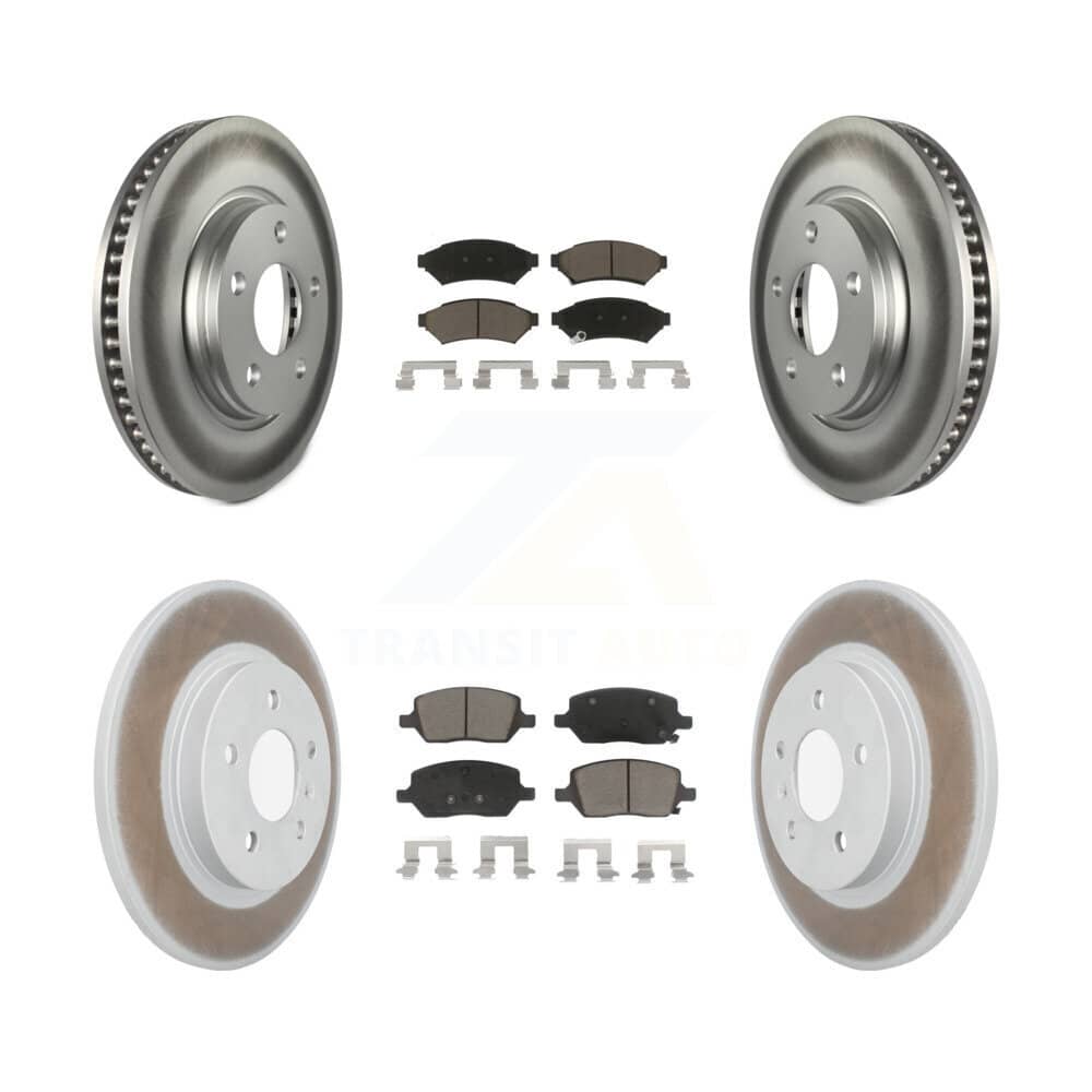 Transit Auto - KGC-101379 - Front and Rear Disc Brake Kits