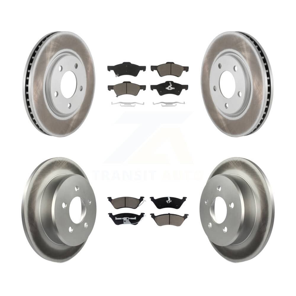 Transit Auto - KGC-101381 - Front and Rear Disc Brake Kits