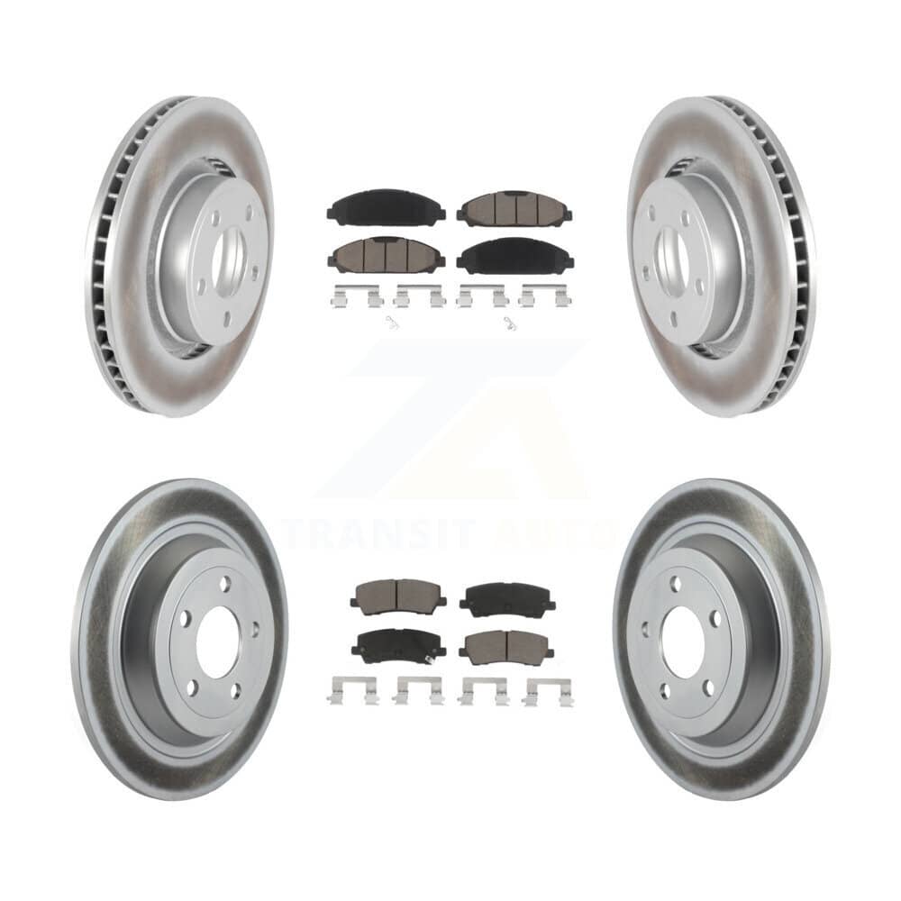 Transit Auto - KGC-101383 - Front and Rear Disc Brake Kits