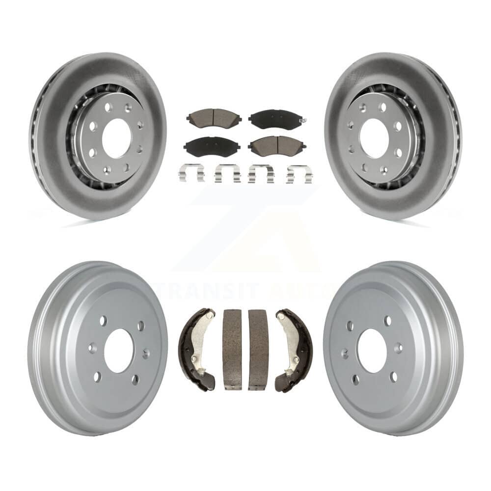 Transit Auto - KGC-101993 - Front and Rear Disc Brake Kits