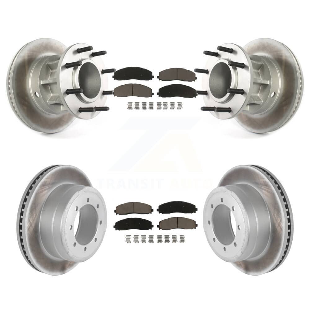 Transit Auto - KGC-102037 - Front and Rear Disc Brake Kits