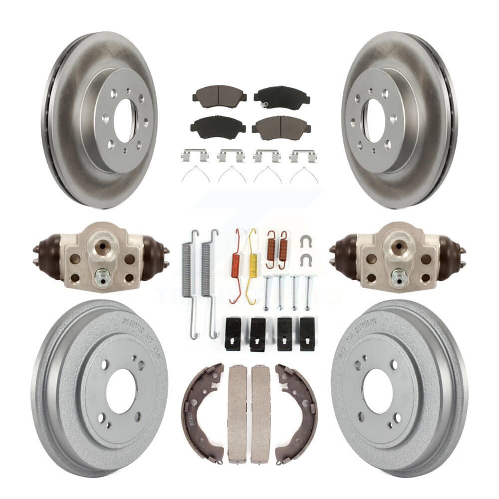 Transit Auto - KGC-102076 - Front and Rear Disc Brake Kits