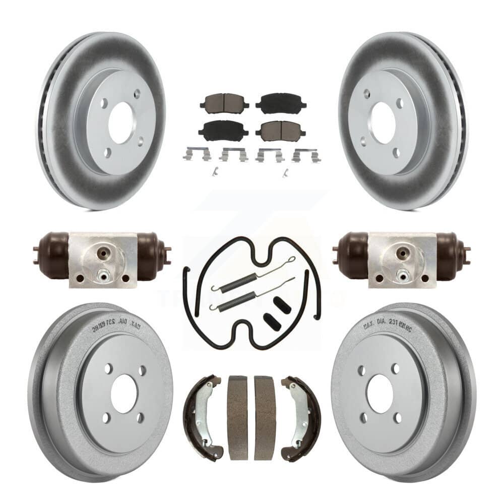 Transit Auto - KGC-102083 - Front and Rear Disc Brake Kits