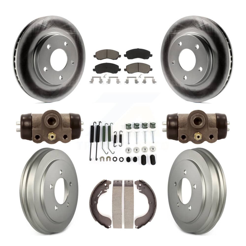 Transit Auto - KGC-102117 - Front and Rear Disc Brake Kits