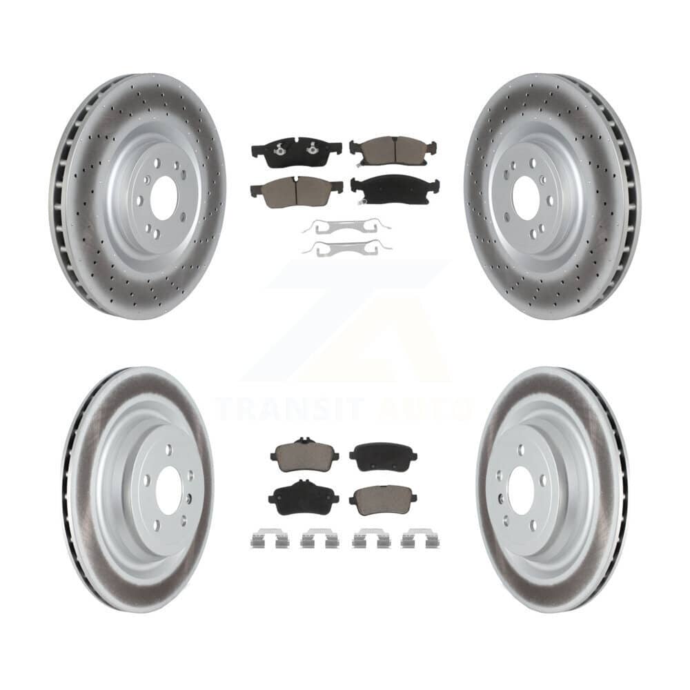 Transit Auto - KGC-102155 - Front and Rear Disc Brake Kits