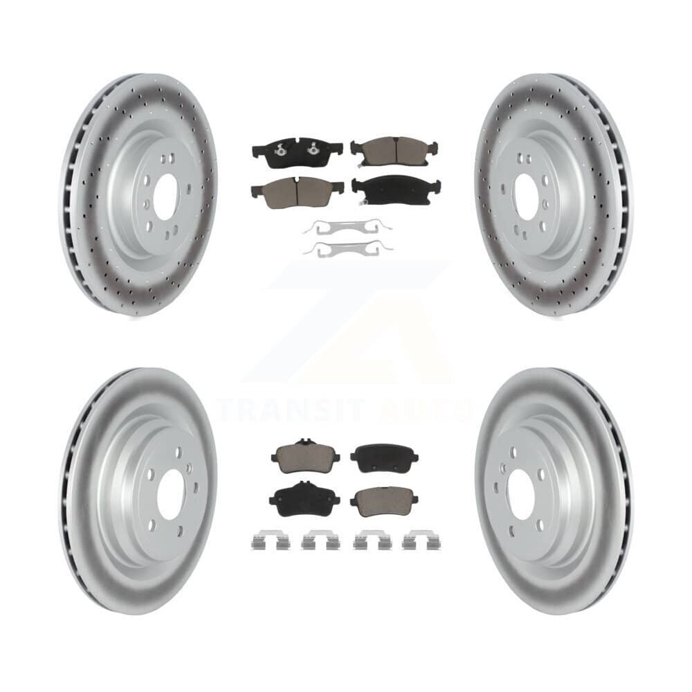Transit Auto - KGC-102158 - Front and Rear Disc Brake Kits