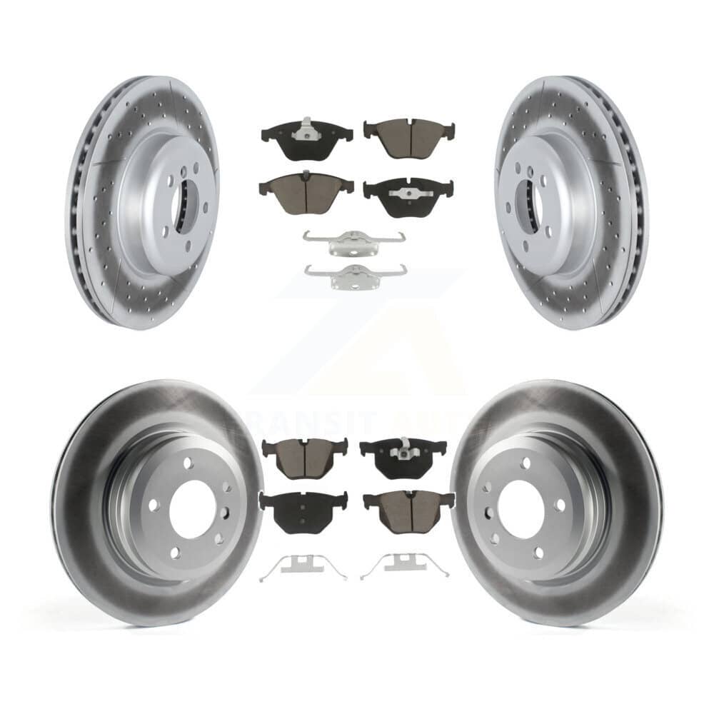 Transit Auto - KGC-102162 - Front and Rear Disc Brake Kits