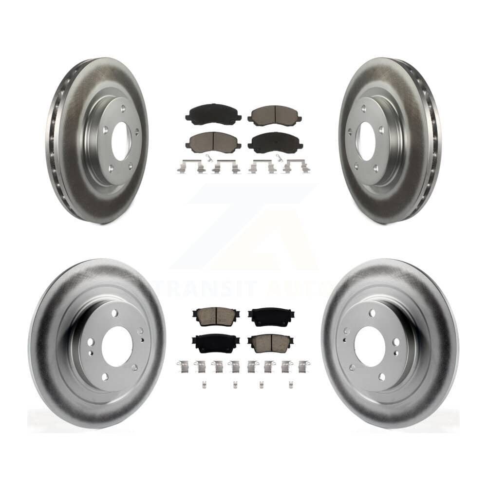 Transit Auto - KGC-102196 - Front and Rear Disc Brake Kits