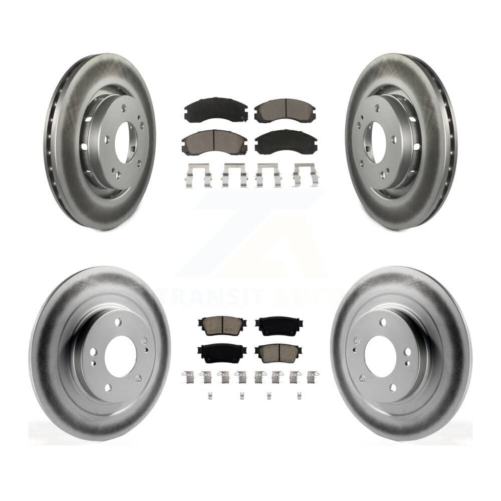 Transit Auto - KGC-102286 - Front and Rear Disc Brake Kits