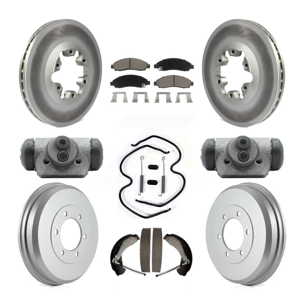 Transit Auto - KGC-102340 - Front and Rear Disc Brake Kits