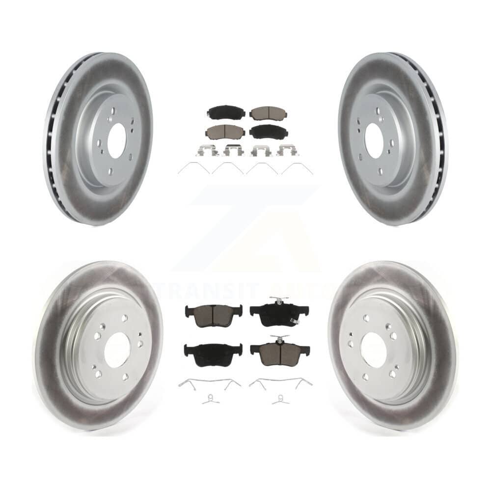 Transit Auto - KGC-102362 - Front and Rear Disc Brake Kits