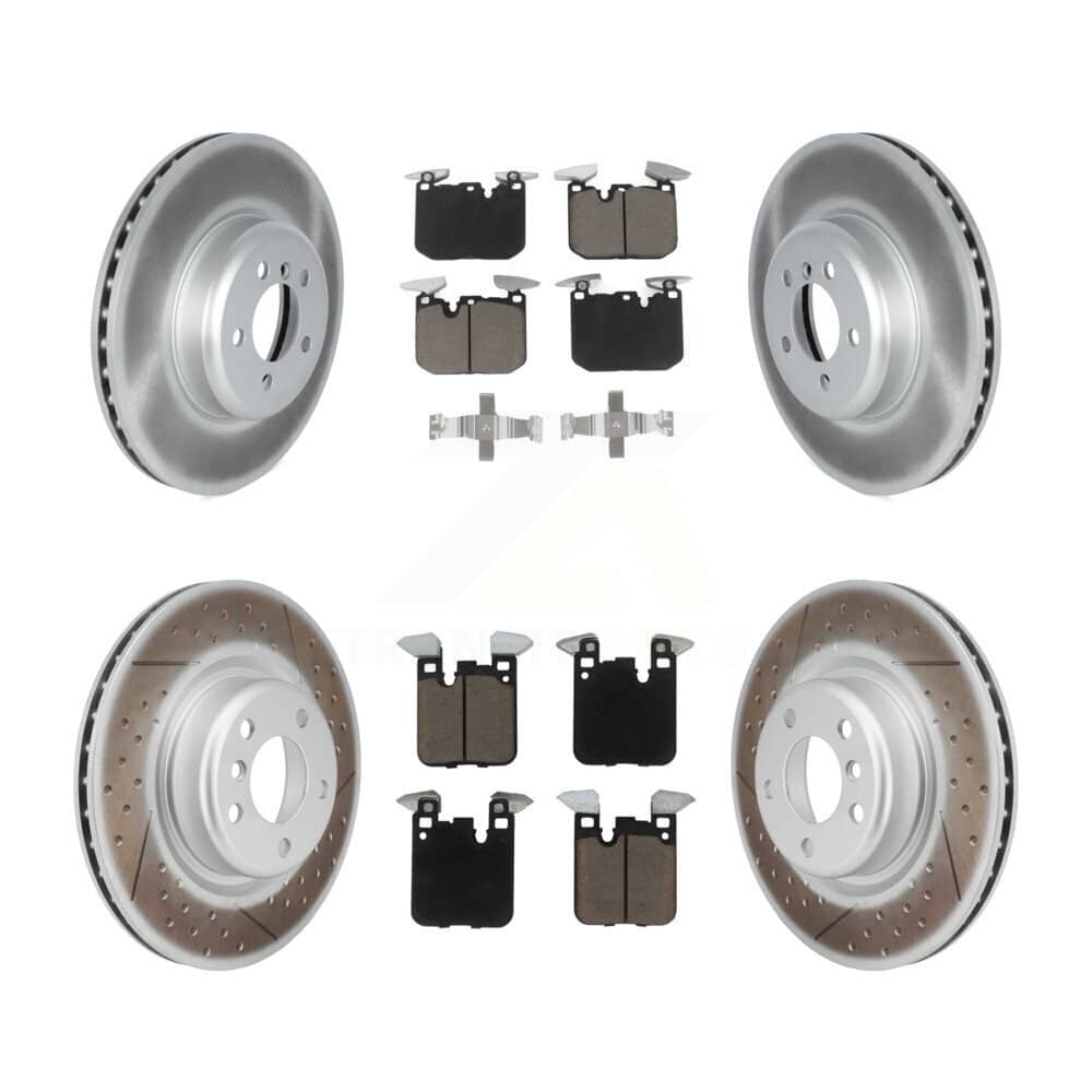 Transit Auto - KGC-102371 - Front and Rear Disc Brake Kits