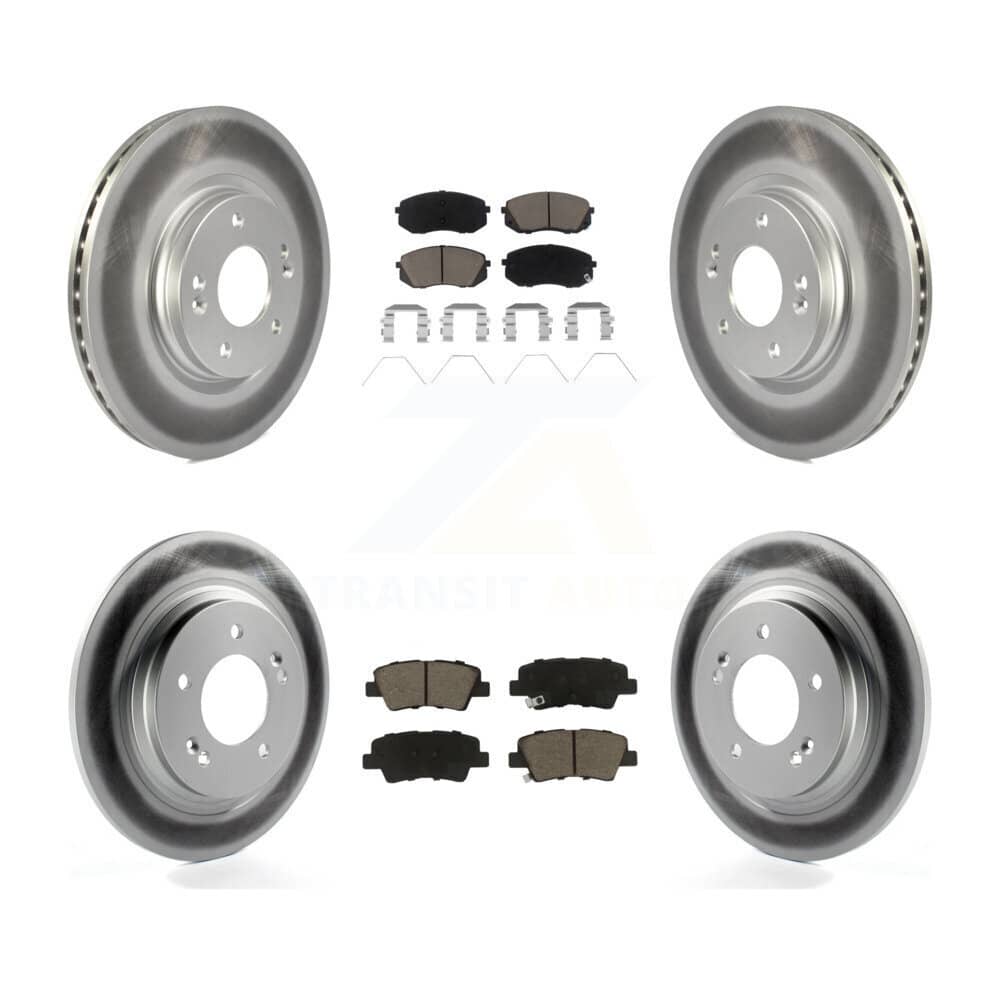 Transit Auto - KGC-102408 - Front and Rear Disc Brake Kits