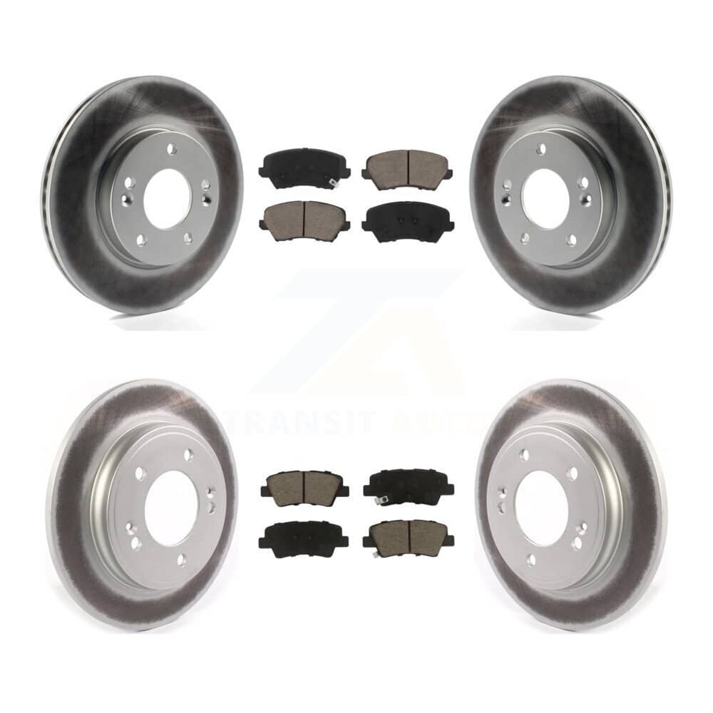 Transit Auto - KGC-102410 - Front and Rear Disc Brake Kits