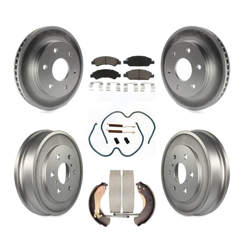 Transit Auto - KGC-102430 - Front and Rear Disc Brake Kits