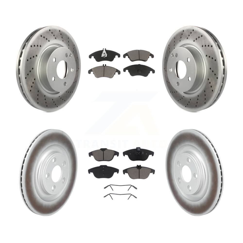 Transit Auto - KGC-102703 - Front and Rear Disc Brake Kits